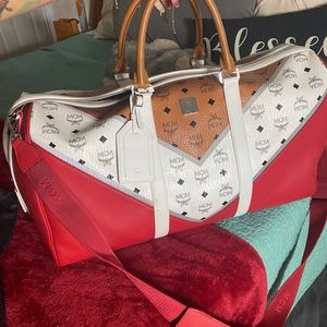 MCM weekender bag AUTHENTIC plus card holder